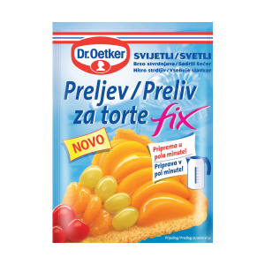 Preljev za torte FIX svijetli