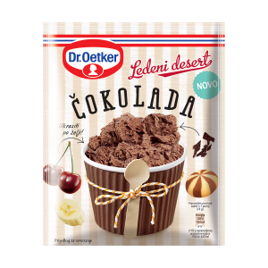 Ledeni desert čokolada