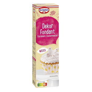 Fondant dekor bijeli 100g