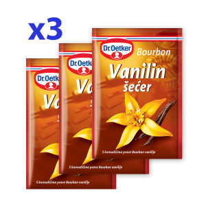 Bourbon vanilin šećer x3