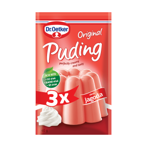 Puding jagoda x3