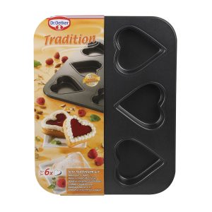 Kalup za kolače u obliku srca 6/1