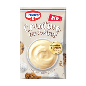 Creative puding okus cookies & cream
