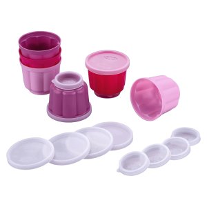 Peppa kalupi za puding s 2 poklopca, 6 kom