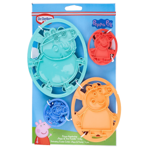 Rezači za kekse, Peppa Pig i obitelj