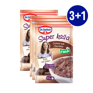 Super kaša čokolada  3+1 GRATIS