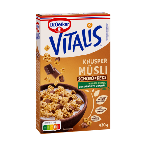 Vitalis hrskavi muesli čokolada + keks