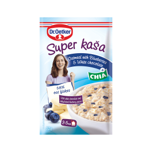 Super kaša bijela čokolada borovnica