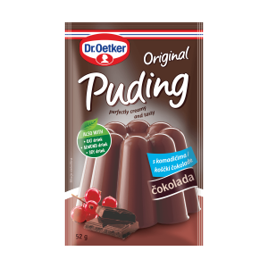 Puding komadići čokolade