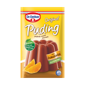 Puding čokolada
