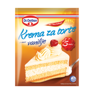 Krema za torte vanilija